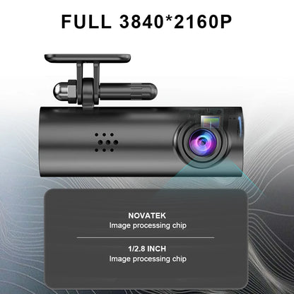 E-ACE 4K UHD WIFI Mini Dash Cam